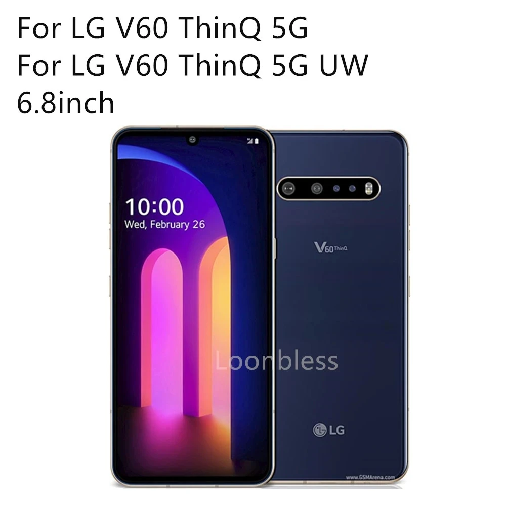 Per LG V60 ThinQ 5G UW (2020) Custodia Per Fondina 360 Di