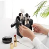 1Pc Stand Cosmetic Bag for Women Clear Zipper Makeup Bag Travel Female Makeup Brush Holder Organizer Toiletry Bag Soft Tools Bag 6