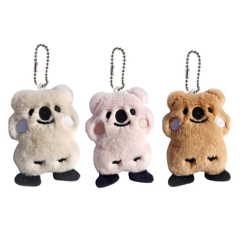 

Stuffed Koala Shape Keychain Gift for Boyfriends Car Bag Keychain Dropship