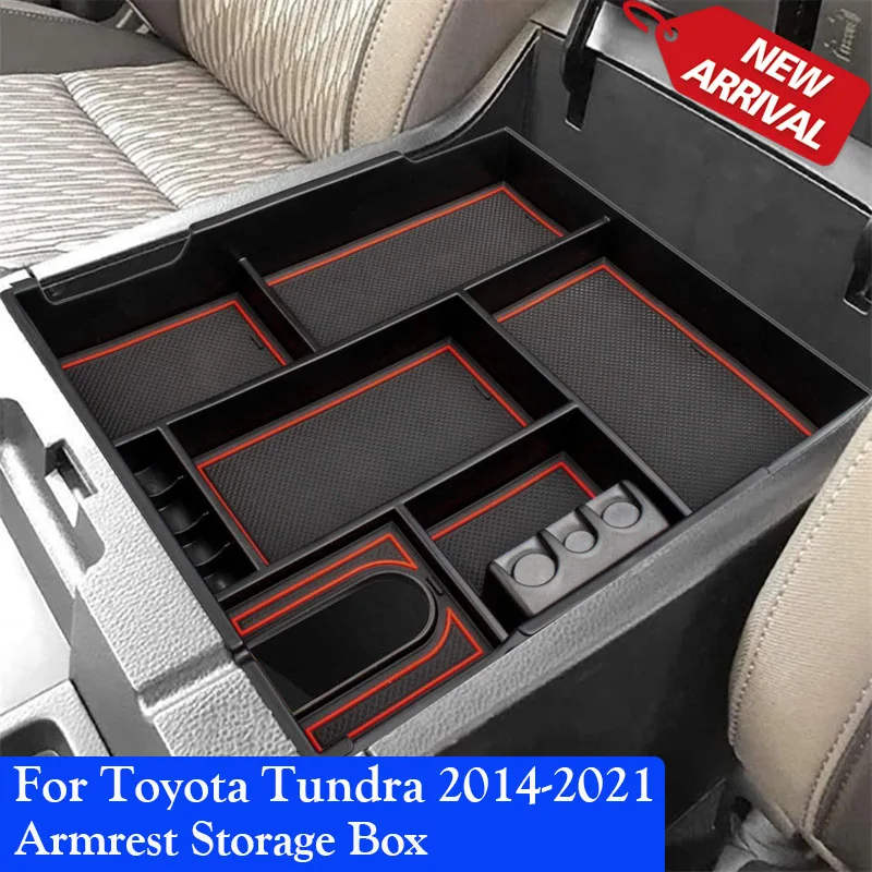 Center Console Organizer Tray for Toyota Tundra 2014 2019 2020 2021