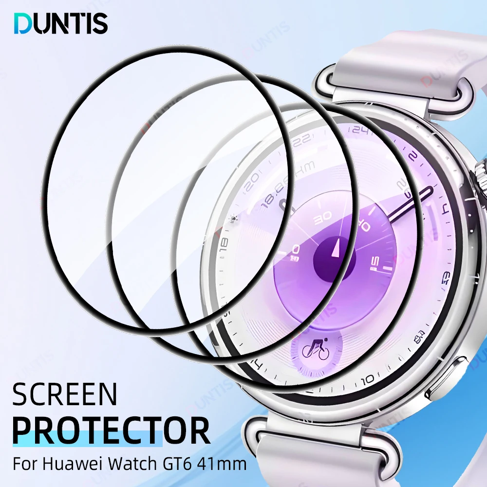 Ultra-HD 3D Curved Screen Protector for Smartwatch - Full Coverage Protective Film Accessories