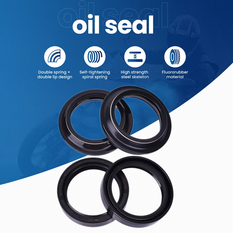 

40x52x10 40*52 Front Shock Fork Damper Oil Seal 40 52 Dust Cover Lip For GAS GAS TX200 TX RANDONNE 200 2014 PAMPERA 250 2004-05