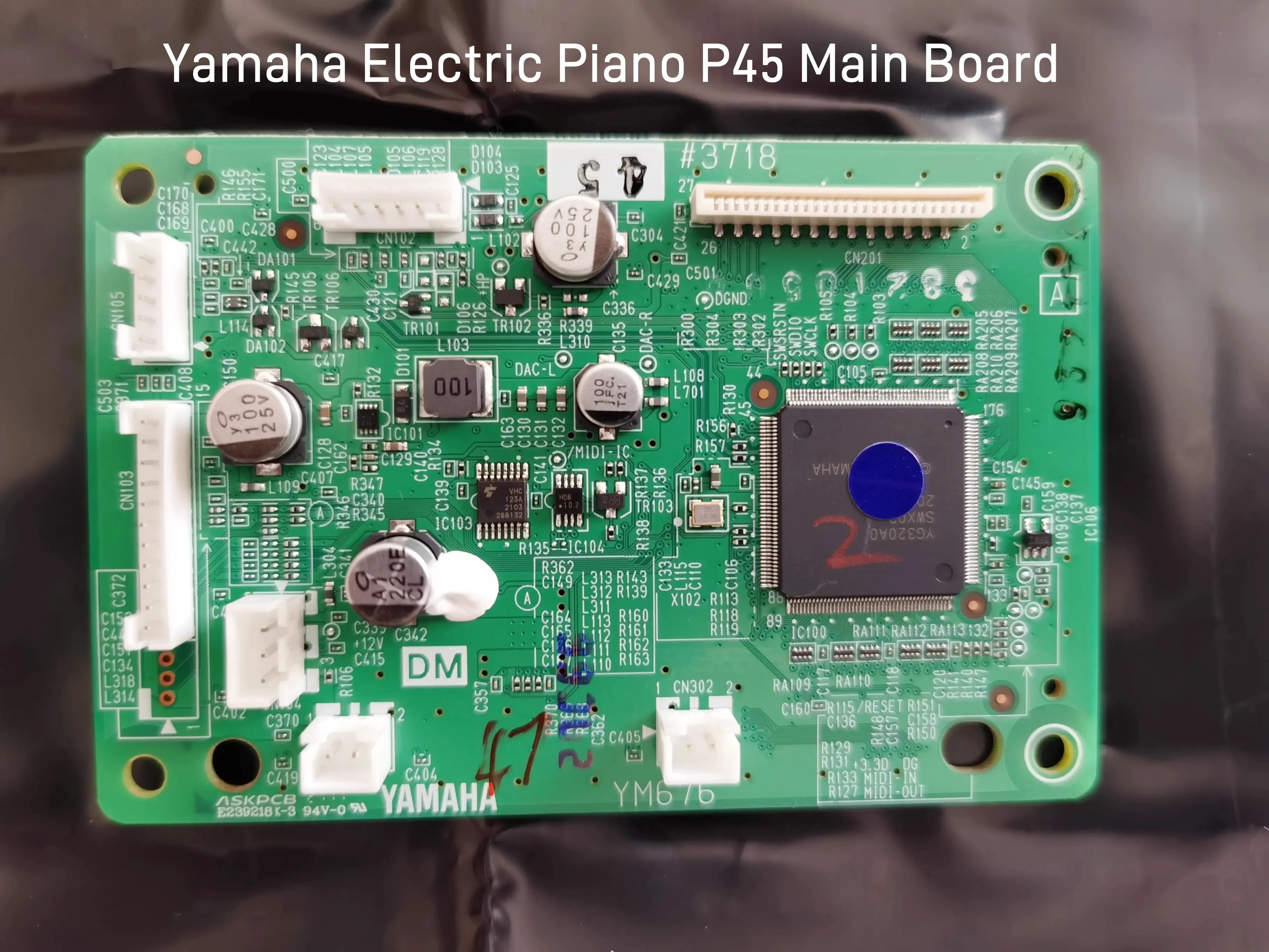 1pcs) Original Yamaha Electronic Piano P45 Mainboard Power