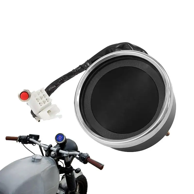

Men Motorbike Odometer Digital Tachometer Modified Gauge with Clear Screen Portable Motorcycle Display Odometer for Motorbikes