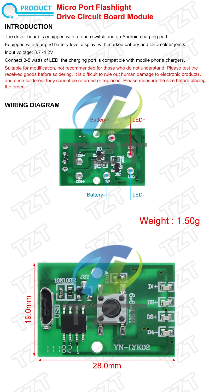 1/3PCS Taschenlampe Fahrer Bord Scheinwerfer DIY Elektronische Tablet Schreibtisch Lampe Lesen Lampe 3-5W Stick platte Angeln Licht Zubehör – Detail 1