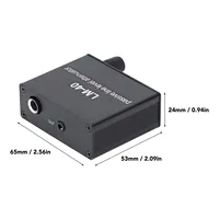 Sound Passive Attenuator ‑40db‑15db Adjustable Sound Volume Control Attenuator with 3.5mm Output Cable Sound Attenuator 6