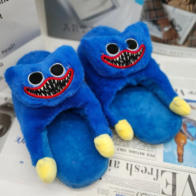 Хаги И Киси Гаага ваджи игрушки Huggy Wuggy плюшевые тапочки Мак обувь для игр