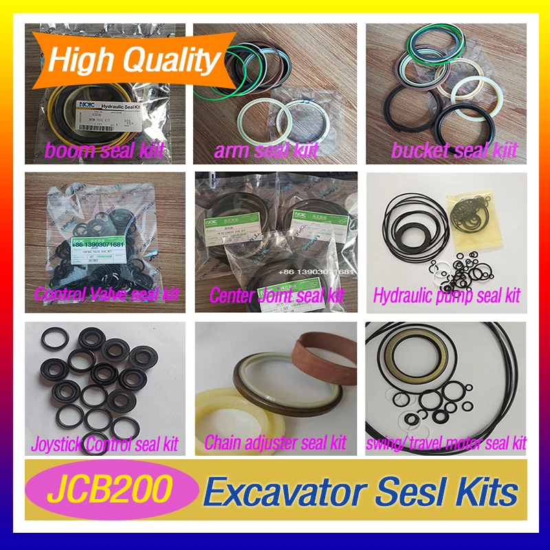 Wholesale Price High Quality NOK Stamps For JS200 JCB200 Excavator Seal