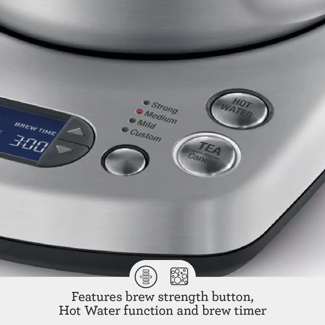 the Tea Maker Kettle, One Size, Brushed Stainless Steel 5