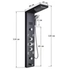 Luxury LED Shower Panel Tower