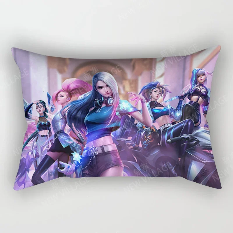 Nordic anime home decor 30*50cm throw pillow case sofa modern boho living room Cushion cover 30x50cm 40x60cm cute kawaii cartoon 5
