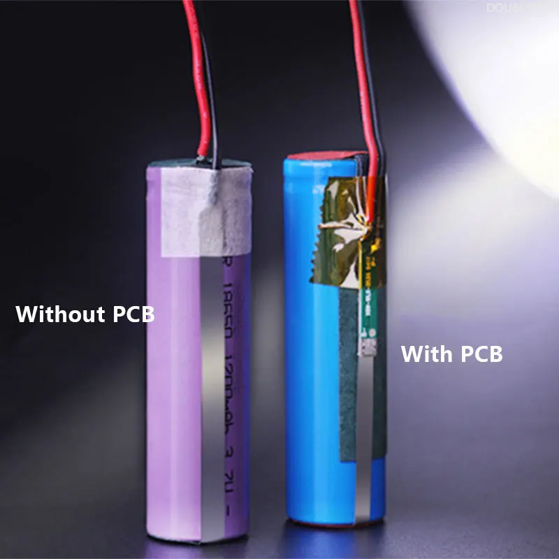 de proteção, PCB, DIY, bateria 18650, 4400mAh, 3.7V, Xh2.54-Ficha 2P