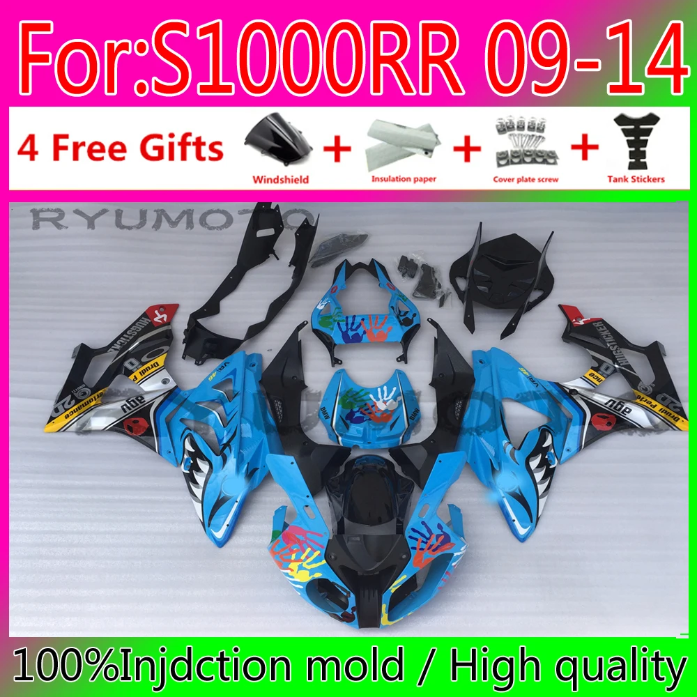 

ABS Motorcycle Injection fairings For BMW S1000RR 09 10 11 2009 2010 S 1000 RR 1000RR S1000 RR 12 13 14 2014 Fairing red
