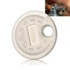 0.6-2.4mm Range Coin-Type Spark Plug Gage Gap Tool Feeler Spark Plug Gap Measurement Tool Adjustment Ignition Gap of Spark Plugs 3
