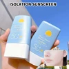 No makeup Isolation sunscreen Sunscreen lotion UV protection waterproof anti-sweat refreshing moisturizing students 4