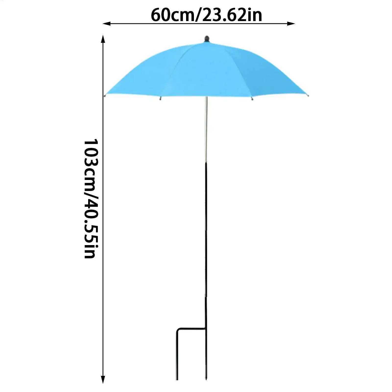 Garden Umbrella for Plants Garden Umbrella Shade Foldable Parasol for Flower Backyard Balcony Outdoor Nursery Vegetable Poolside