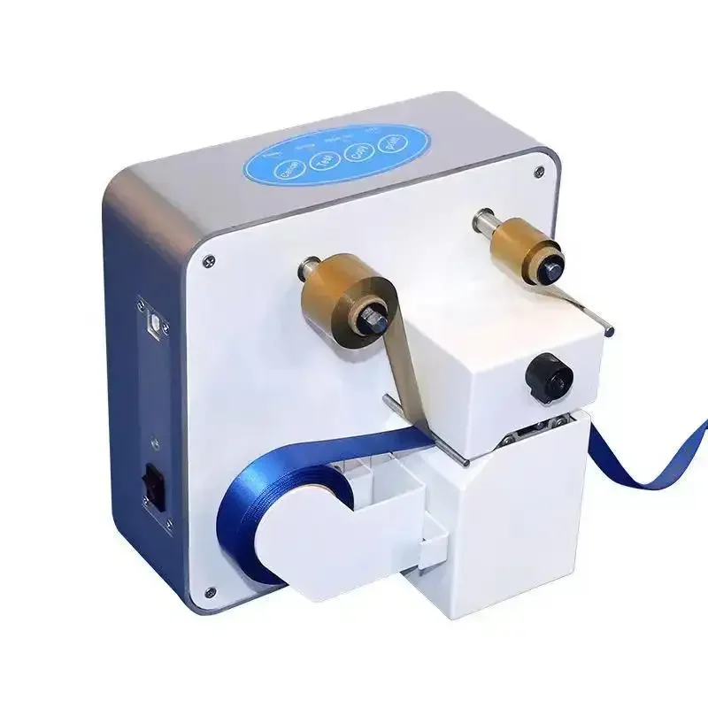 R320 Ribbon Printing Machine Electric Ribbon Foil Stamping Machine Desktop Digital Gold Foil Printer