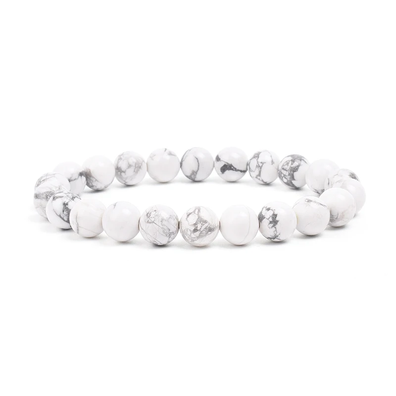 28 White Howlite