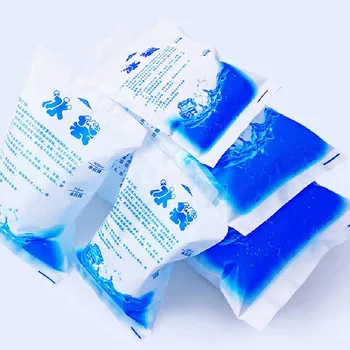 재사용 가능한 얼음주머니 두꺼운 쿨러 백, 물 주입 아이스 팩, 젤 건조 아이스 백, 냉간 압축 냉장 식품 보관 액세서리