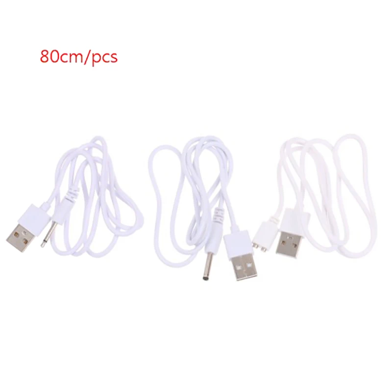 Charging Cable Replacement DC Charging Cable 2.5mm USB Adapter Cord Fast Cord Massage Product Accessories 1PCS charging cable