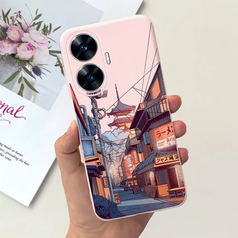 Cute Cartoon Flower Silicone Phone Case - Soft Slim Shockproof Bumper
