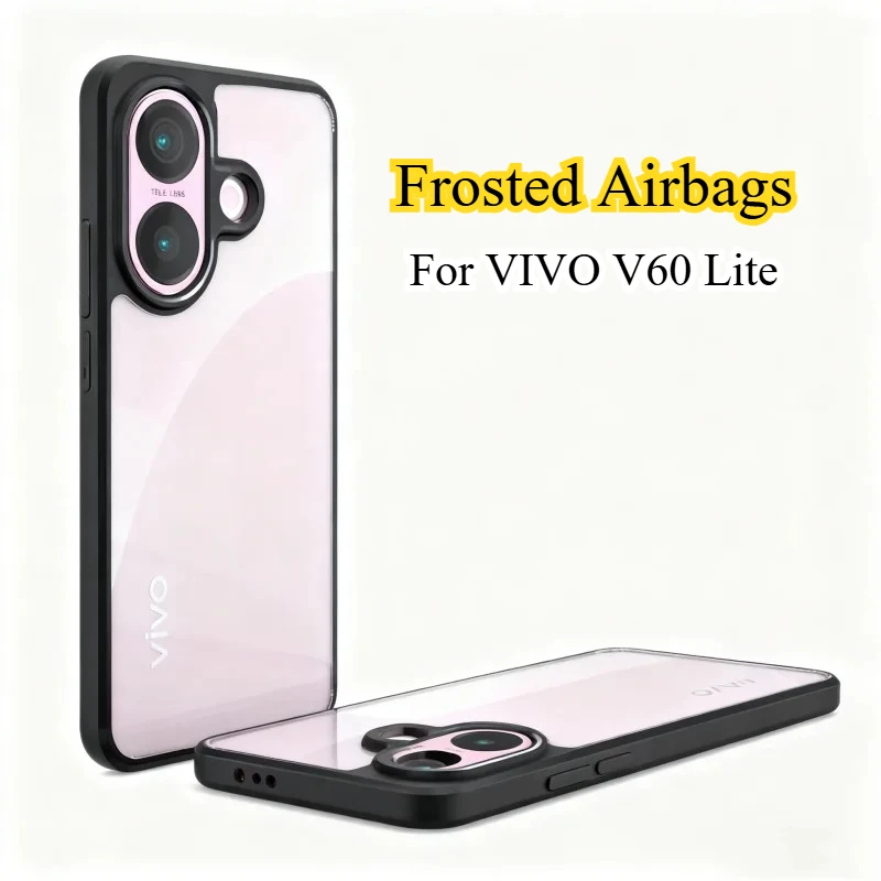 Durable Shockproof Armor Case with Matte Acrylic Back and Camera Protection
