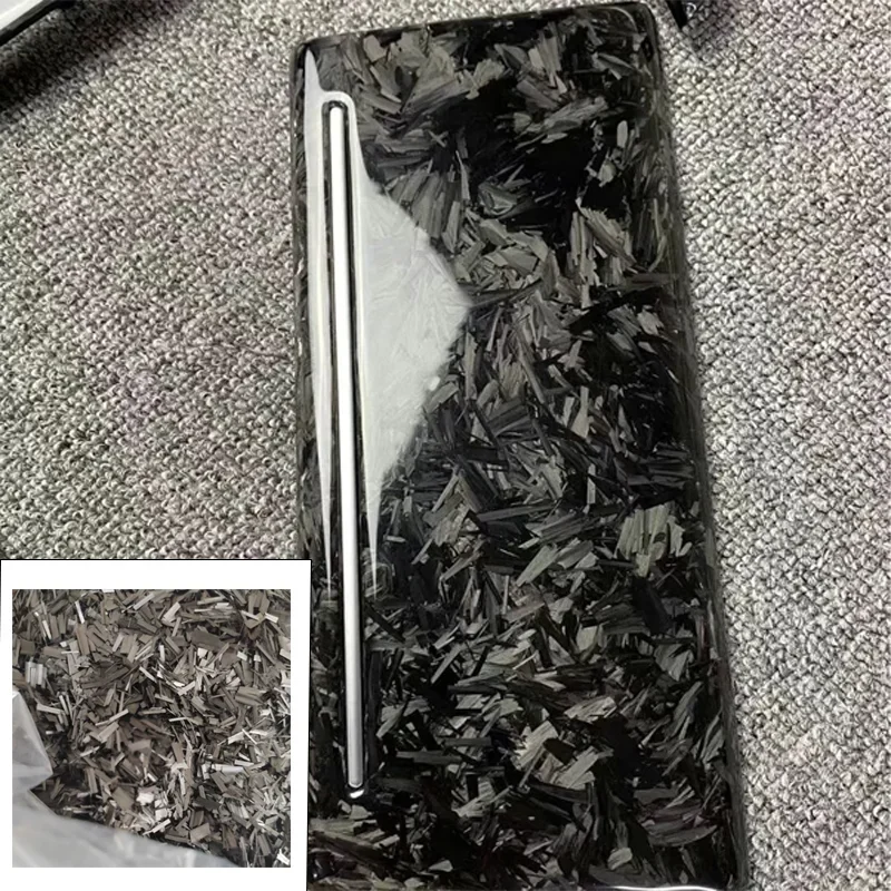 필라멘트 플레이크 단조 탄소 섬유 원사 진공 핸드 페이스트 탄소 섬유 12K 24K 길이 5mm 10mm 15mm 500g 원사