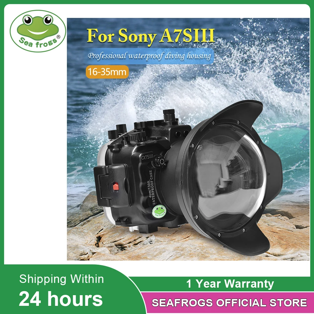 Custodia Subacquea Impermeabile Professionale Ipx8 Per Sony A7 Siii Subacquea 40M/130Fit Custodia Subacquea Per Nuoto Alla Deriva
