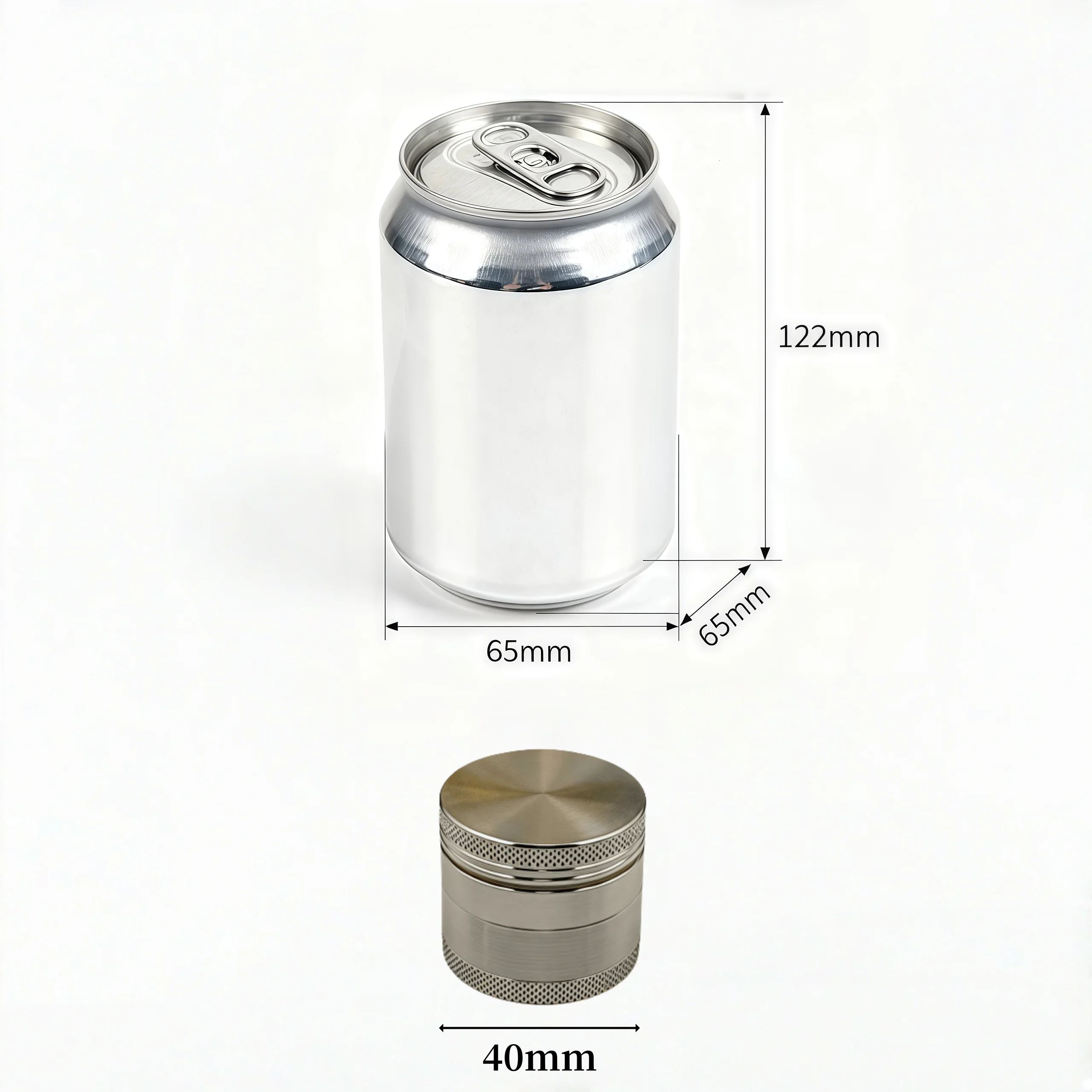 Vibrant 4-Layer Rainbow Grinder - Aerospace Aluminum with Pollen Catcher