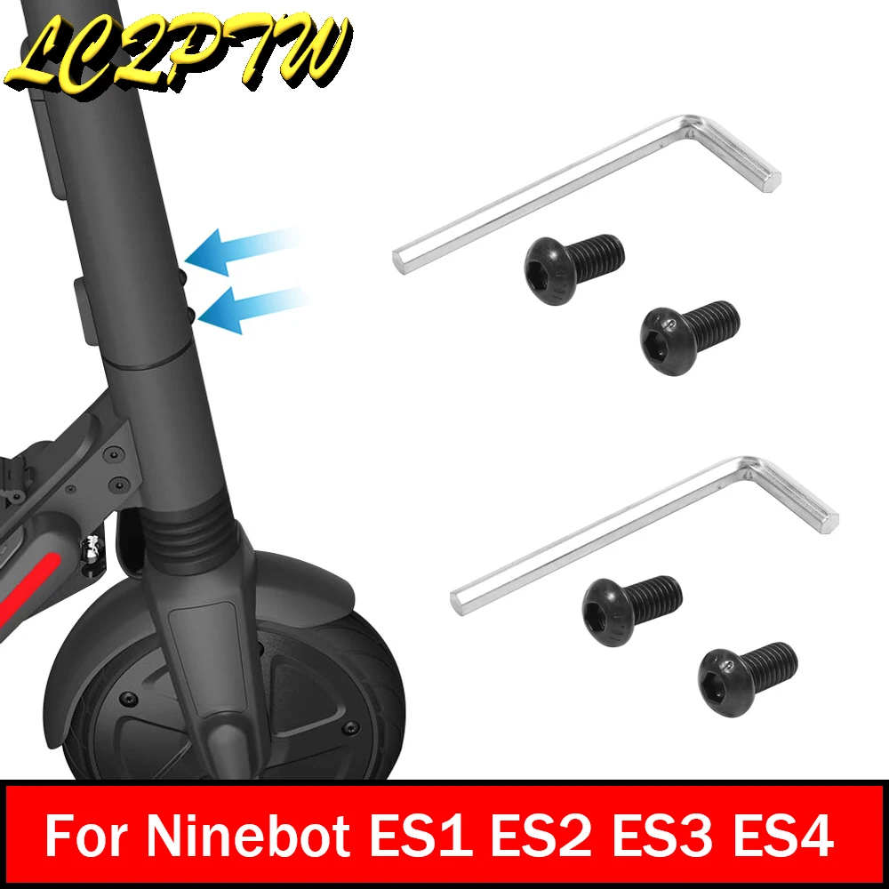 Electric Scooter Pole Base Mounting Screw Kit for Segway Ninebot ES1