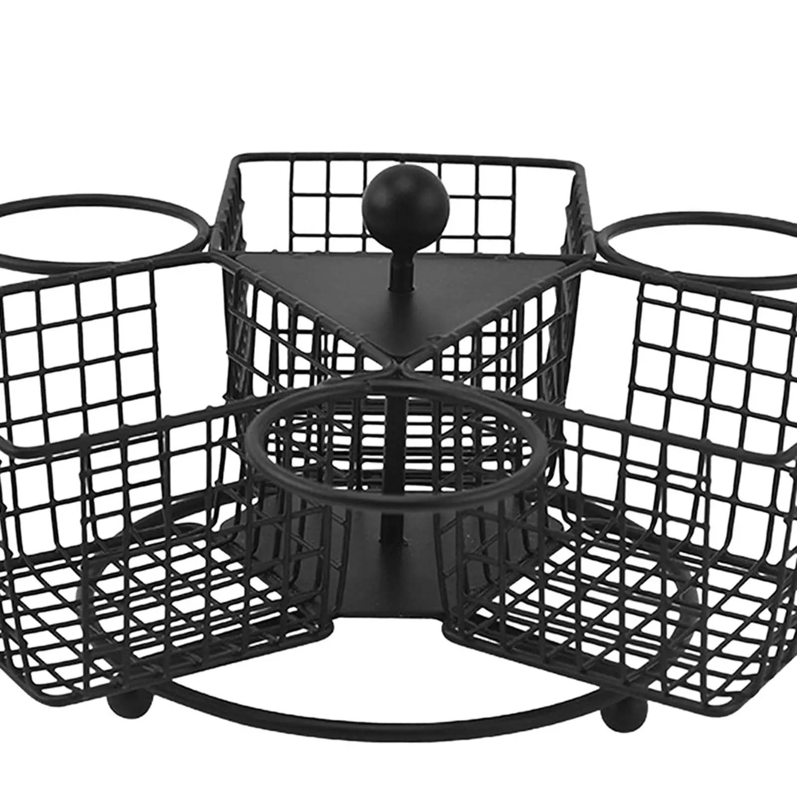 French Fries Basket Creative Rotary Multiuse Food Display Fried Chicken Basket For Party Living Room Camping Picnic Home