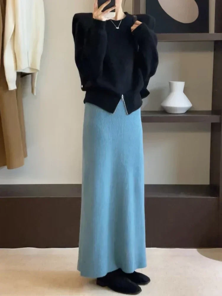 2024 Korean Version of Pure Wool, Super Big Swing Length~ Super Good Quality Big Swing Skirt~ 5