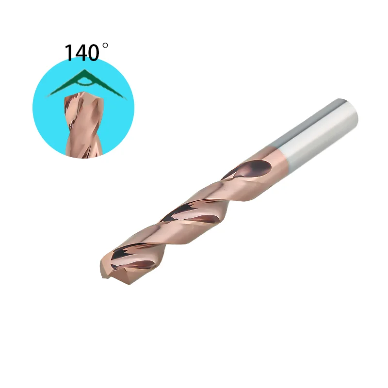 Carbide Drill Bit 3-14mm For Steel Stainless Steel Aluminum Copper Efficient CNC Lathe Tool Tungsten Drill Bit