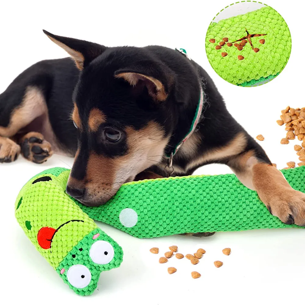 Interactive Pet Toy For Anxiety Relief - Cute Dog Chewing Teaser