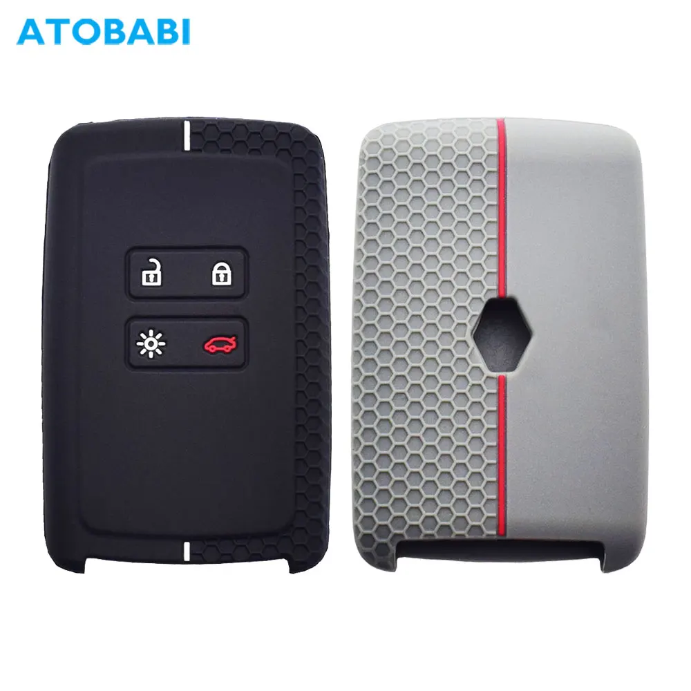 Silikon Auto Schlüssel Fall Für Renault Megane Koleos Kadjar Clio Captur Kwid Fü