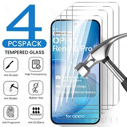 Mejora la protección de tu teléfono con la funda Reno16Pro que incluye un paquete de 4 protectores de pantalla de vidrio templado 9H, ofreciendo cobertura total y protección superior.