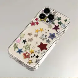 Fashion Creative Star Clear Phone Case Cover - Samsung A05 4G (T - 4041CS26512A1)
