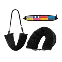 Travel Neck Pillow Stuffable With Clothes,Stuffable Neck Pillow For Traveling,Fillable Neck Pillow Extra Storage 1