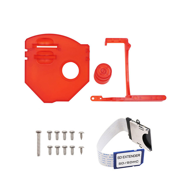 GDEMU Remote SD Card 3D Printed Mount Kit the extension adapter for SEGA Dreamcast GDEMU