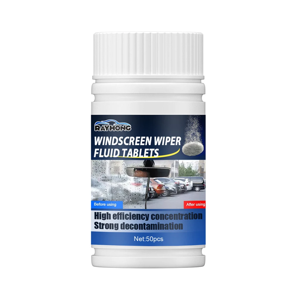 Car Windshield Wiper Detergent Solid Cleaner Concentrate Effervescent