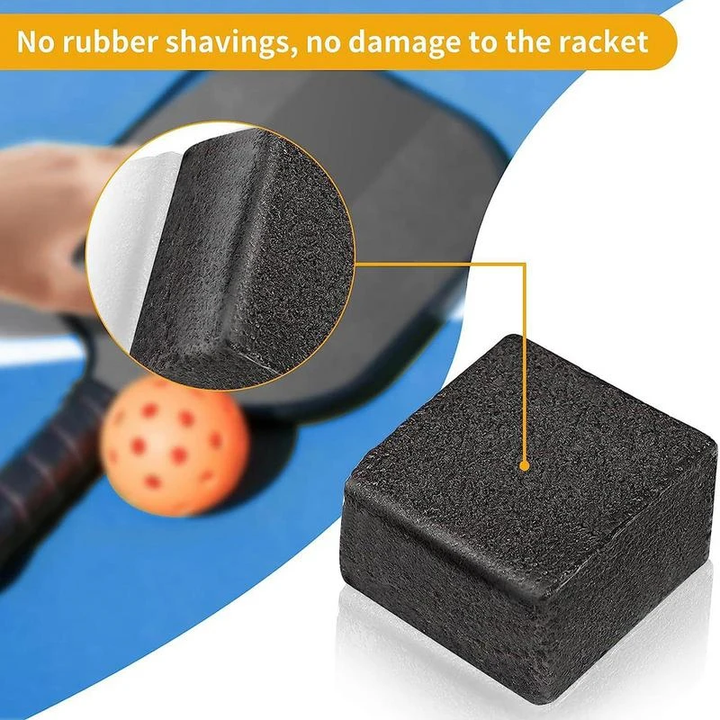 Pickleball Paddle Eraser Carbon Fiber Racket Cleaner Safe Dust Dirt Remover Tools Scratches table tennis racket cleaner