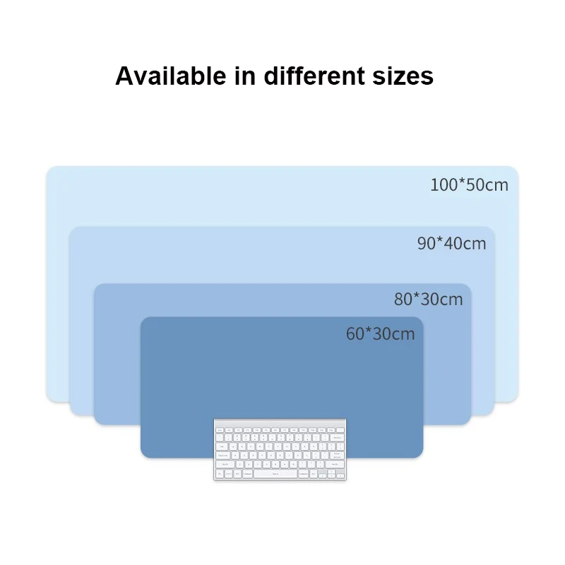 Kawaii Anime Mouse Pad Grande Jogo Mousepad Tapete Gamer Esteira de Mesa Costura Tapete Teclado pc Xxl - Imagem 6