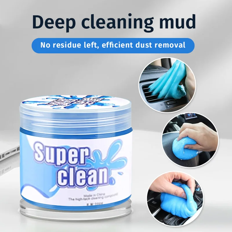 Car Cleaning Gel, Car Detail Tool Cleaning Gel, Car Interior Putty Cleaner,  Universal Keyboard Notebook Cleaning Gel Magic Clean