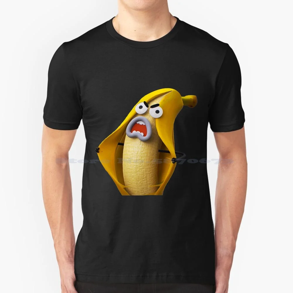 Banana Joe-La Maglietta 100% Cotone Tee The Dailly Gumball Tawog Banana Joe Fury Anger Angry Banana Cartoon Cn Gumball World