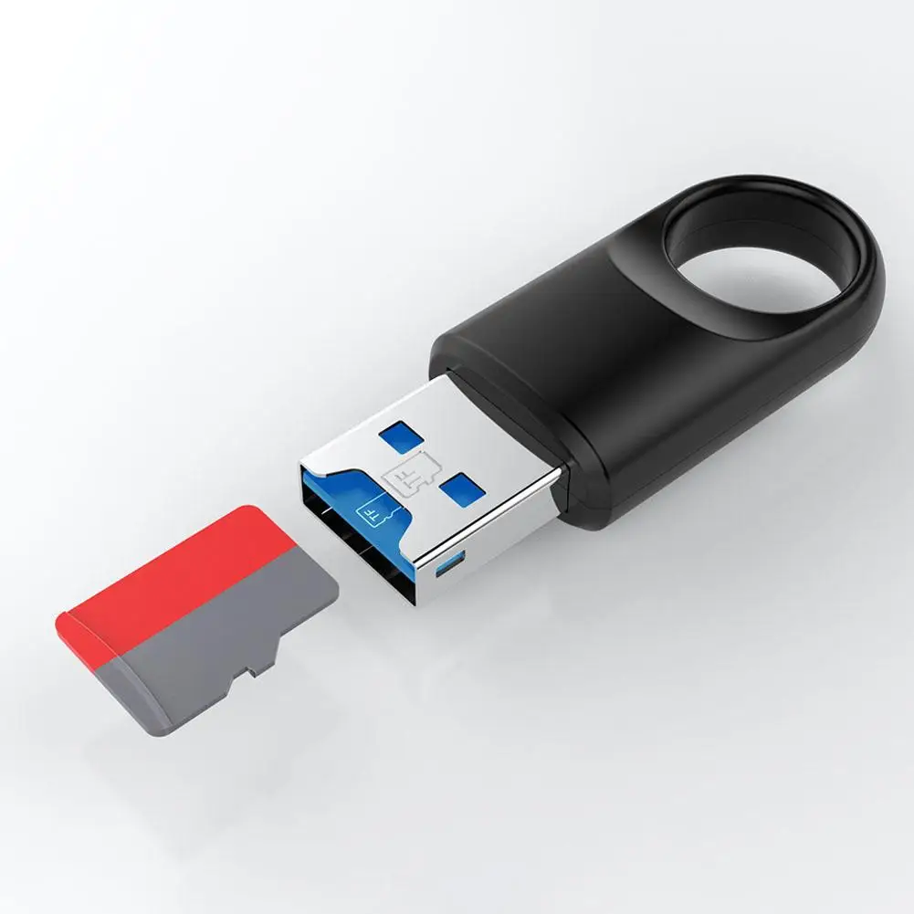 휴대용 고속 미니 메모리 카드 리더 어댑터, TF SD 컴퓨터 노트북 운전용, USB 3.0, Rec J7I5