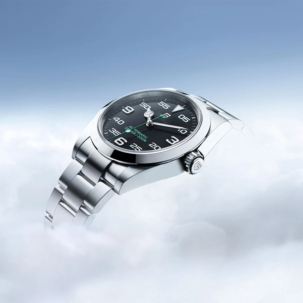 Mechanical Watch Men 40MM PAGANI DESIGN Sapphire Glass AR Coated Automatic 20bar Waterproof