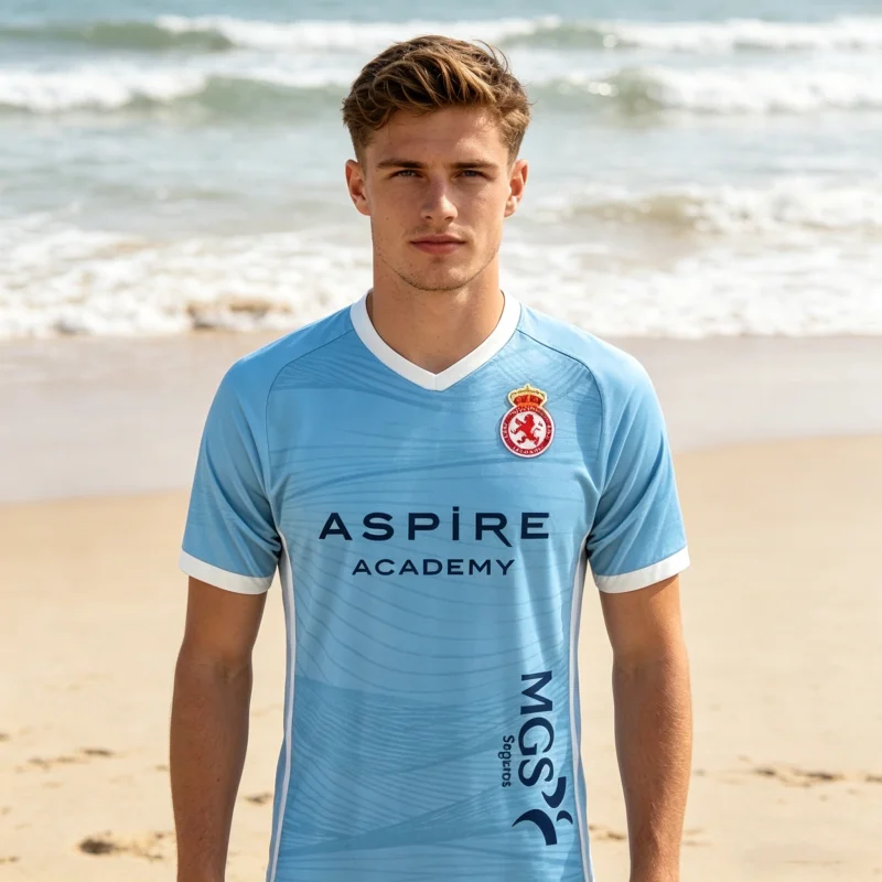 2026 Neue Sommer-Saison Cultural Leonesa Fußballtrikots für Erwachsene Schnelltrocknende und Atmungsaktive T-Shirts für Kinder und Familien