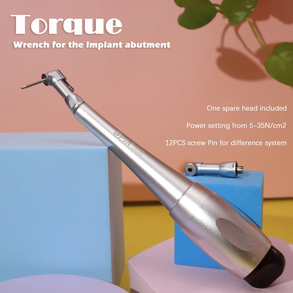 

Dental Tool Universal Implant Torque Wrench Brands Drivers Dentistry Equipment 5 to 35 N/cm Dentitst Instrument