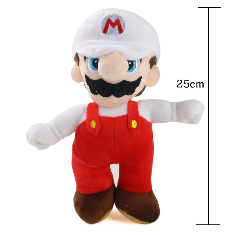 thumbnail image 1 of 41Styles Mario Luigi Toad Toadette Doll Princess Peach Ice Fire Flower Poison Piranha Plant Super Star Bob-omb Stuff Plush Toy, 1 of 5