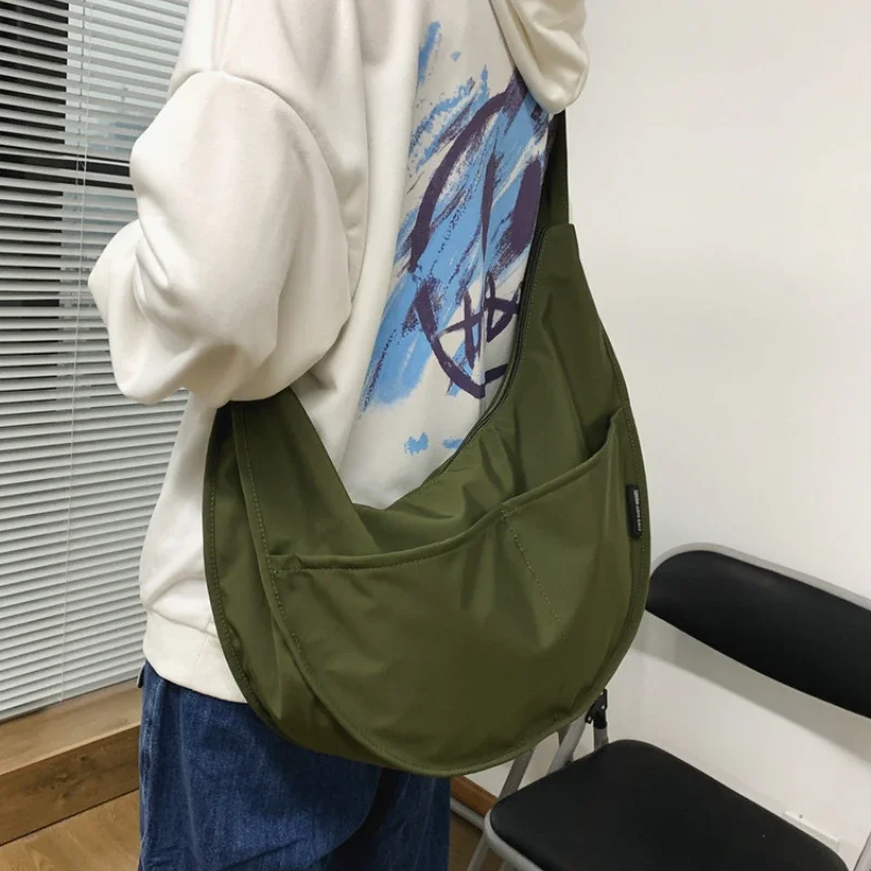 

For Y2k Hobos Crossbody Couple Shoulder Bolso Bags Women Handbags Bags Big Men Women Bag And Bags Nylon School Unisex For